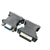 Gembird A-DVI-VGA-BK csatlakozó átlakító DVI-A VGA 15-pin Fekete, Fémes