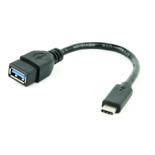 Gembird A-OTG-CMAF3-01 USB3.0 OTG Type-C adapter cable Black kábel és adapter