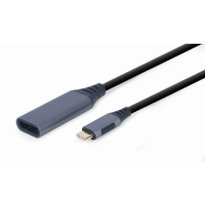 Gembird A-USB3C-DPF-01 USB Type-C to DisplayPort Male Adapter Space Grey kábel és adapter