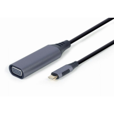 Gembird A-USB3C-VGA-01 USB Type-C to VGA Display Adapter Space Grey kábel és adapter