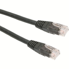 Gembird Cablexpert FTP CAT6 patch kábel 1m fekete (PP6-1M/BK) kábel és adapter