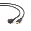 Gembird Cablexpert Monitor adatkábel HDMI male-male 1.8m 90 fok aranyozott csatlakozó (CC-HDMI490-6) (CC-HDMI490-6)