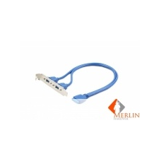 Gembird Cablexpert USB 3.0 kivezetés alaplaphoz /CC-USB3-RECEPTACLE/ kábel és adapter