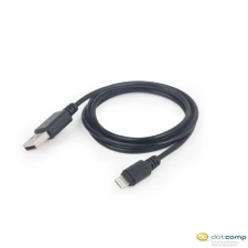 Gembird Cablexpert  USB -> Lightning kábel 1m fekete (CC-USB2-AMLM-1M) kábel és adapter