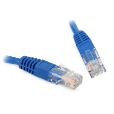 Gembird Cablexpert UTP CAT5e patch kábel 0.25m kék  (PP12-0.25M/B) (PP12-0.25M/B) kábel és adapter