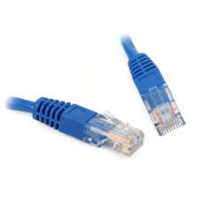 Gembird Cablexpert UTP CAT5e patch kábel 1m kék (PP12-1M/B) kábel és adapter