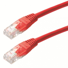 Gembird Cablexpert UTP CAT5e patch kábel 1m piros (PP12-1M/R) kábel és adapter