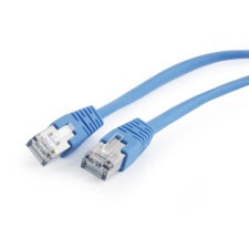 Gembird CAT5e F-UTP Patch Cable 1m Blue (PP22-1M/B) kábel és adapter