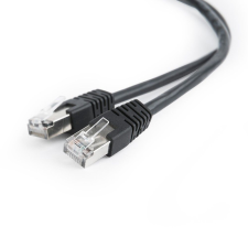 Gembird CAT5e F-UTP Patch Cable 2m Black kábel és adapter