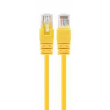 Gembird cat5e u-utp patch cable 0,25m yellow pp12-0.25m/y kábel és adapter