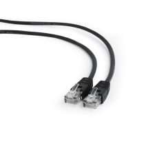 Gembird cat5e u-utp patch cable 7,5m black pp12-7.5m/bk kábel és adapter