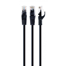 Gembird CAT6 U-UTP Patch Cable 0,25m Black kábel és adapter