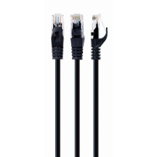 Gembird CAT6 U-UTP Patch Cable 2m Black (PP6U-2M/BK) kábel és adapter