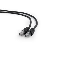 Gembird cat6 u-utp patch cable 3m black pp6u-3m/bk kábel és adapter