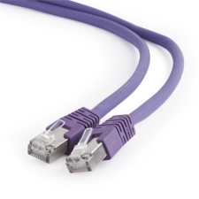 Gembird CAT6A S-FTP Patch Cable 3m Purple (PP6A-LSZHCU-V-3M) kábel és adapter