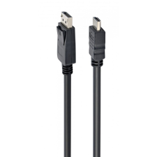 Gembird CC-DP-HDMI-10M Displayport M - HDMI M 10m Black (CC-DP-HDMI-10M) kábel és adapter