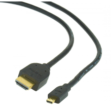 Gembird CC-HDMID-6 microHDMI to HDMI 2.0 cable 1,8m Black kábel és adapter