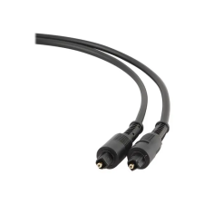 Gembird CC-OPT-1M Gembird Toslink optikai kábel, fekete, 1 m audió/videó kellék, kábel és adapter