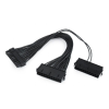 Gembird CC-PSU24-01 Dual 24-pin internal PC power extension cable 0, 3m Black