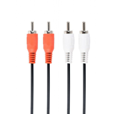 Gembird CCA-2R2R-6 RCA stereo audio cable 1,8m kábel és adapter
