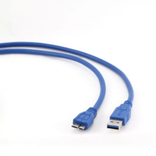 Gembird CCP-MUSB3-AMBM-6 USB3.0 AM to microUSB B M/M cable 1,8m Blue kábel és adapter