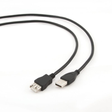 Gembird CCP-USB2-AMAF-10 USB2.0 extension cable 3m Black kábel és adapter