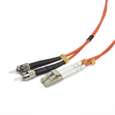 Gembird CFO-LCST-OM2-1M Duplex multimode fibre optic cable 1m bulk packing kábel és adapter
