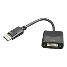 Gembird Displayport 1.1 apa - DVI-D anya adapter, fekete (A-DPM-DVIF-002) kábel és adapter