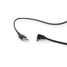 Gembird Double-sided right angle microUSB 1,8m blister cable Black kábel és adapter