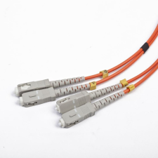 Gembird Duplex optikai kábel 1m narancs OEM (CFO-SCSC-OM2-1M) kábel és adapter
