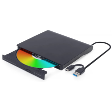 Gembird DVD-USB-03 External USB DVD drive fekete cd és dvd meghajtó