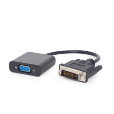 Gembird DVI-D 24+1 - VGA átalakító adapter (A-DVID-VGAF-01) kábel és adapter