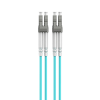 Gembird Fiber Optic LC/UPC Összekötő Zöld 5m CFO-MDOM4-LC/LC-5M