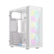 Gembird Fornax 500 Számítógépház - Fehér (CCC-FC-500W) számítógép ház