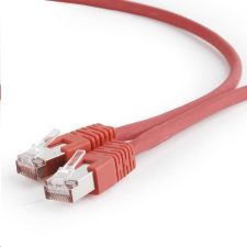Gembird FTP CAT6A patch kábel 2m piros (PP6A-LSZHCU-R-2M) kábel és adapter