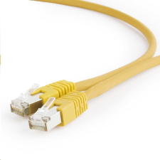 Gembird FTP CAT6A patch kábel 5m sárga (PP6A-LSZHCU-Y-5M) kábel és adapter