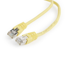 Gembird Gembird CAT5e F-UTP Patch Cable 1m Yellow kábel és adapter