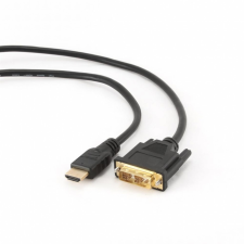 Gembird Gembird HDMI - DVI 0.5m átalakító kábel aranyozott (CC-HDMI-DVI-0.5M) kábel és adapter