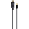 Gembird Gembird Mini DisplayPort 1.2 -> DisplayPort 1.2 M/M video kábel 1.8m fekete