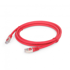 Gembird Gembird PP6A-LSZHCU-R-3M CAT6a FTP Patch kábel 3m Piros kábel és adapter