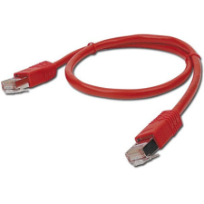 Gembird Gembird RJ45 CAT5e UTP M/M adatkábel 0.25m piros kábel és adapter