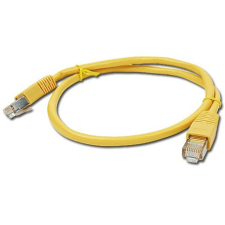 Gembird Gembird RJ45 CAT5e UTP M/M adatkábel 0.25m sárga kábel és adapter