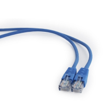 Gembird Gembird UTP CAT5e patch kábel 5m, kék (PP12-5M/B) kábel és adapter