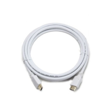 Gembird HDMI 1.4 M/M video jelkábel 1.8m fehér kábel és adapter