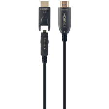 Gembird HDMI 2.0 Összekötő Fekete 50m CCBP-HDMID-AOC-50M kábel és adapter