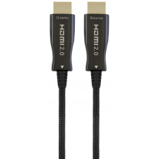 Gembird HDMI 2.0 Összekötő Fekete 80m CCBP-HDMI-AOC-80M kábel és adapter