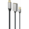 Gembird HDMI DisplayPort Átalakító Fekete 10cm A-HDMIM-DPF-02