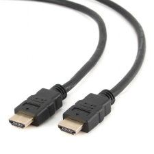 Gembird HDMI High speed male-male cable 0,5m Black kábel és adapter