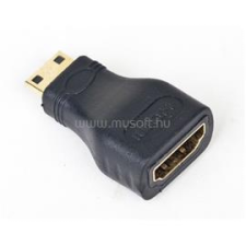 Gembird HDMI mini C -&gt; HDMI M/F adapter fekete (A-HDMI-FC) kábel és adapter