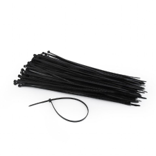 Gembird kábelkötegelő 250 x 3.6mm 100db fekete (NYTFR-250X3.6) kábel és adapter